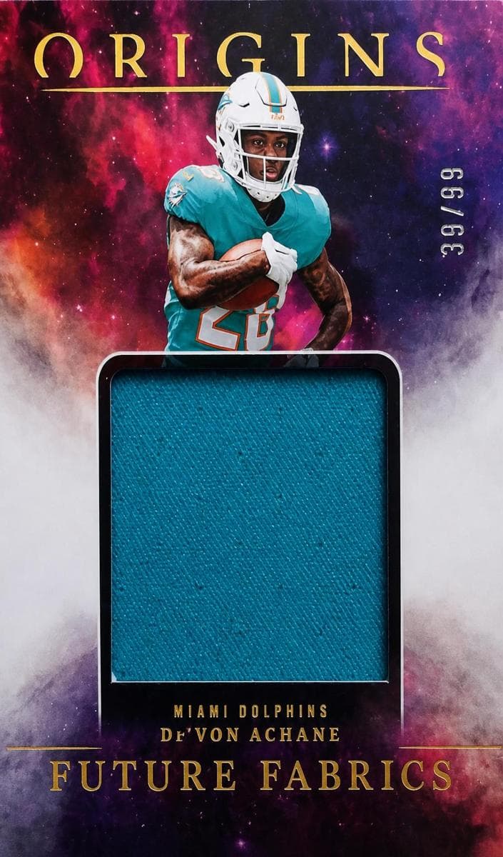 De'Von Achane 2023 panini