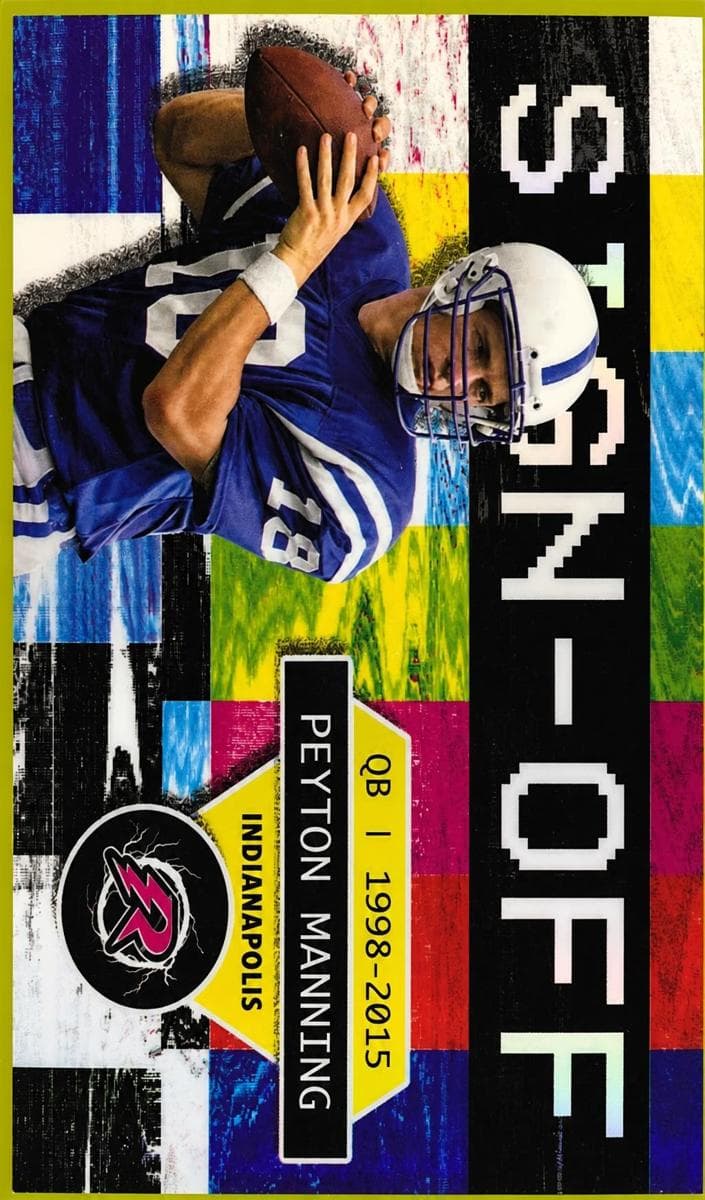 Peyton Manning 2023 topps Topps Composite