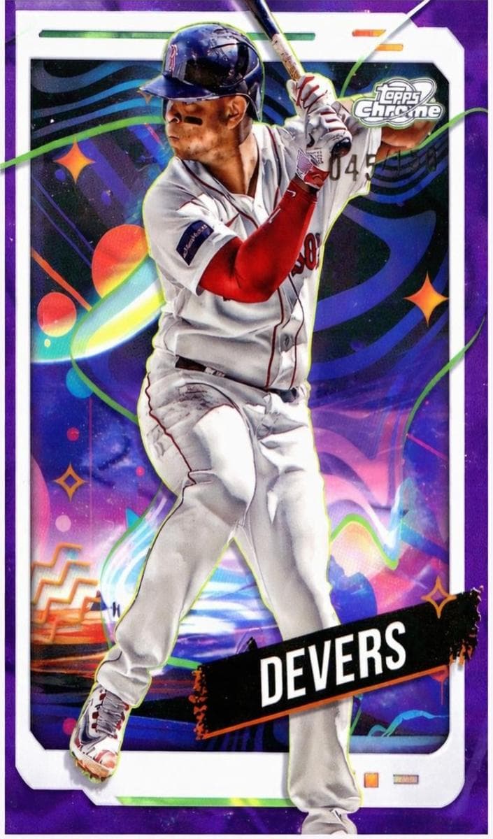 Rafael Devers 2024 topps Topps Cosmic Chrome