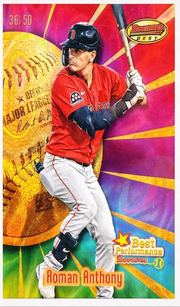 Roman Anthony 2025 bowman Bowman Best
