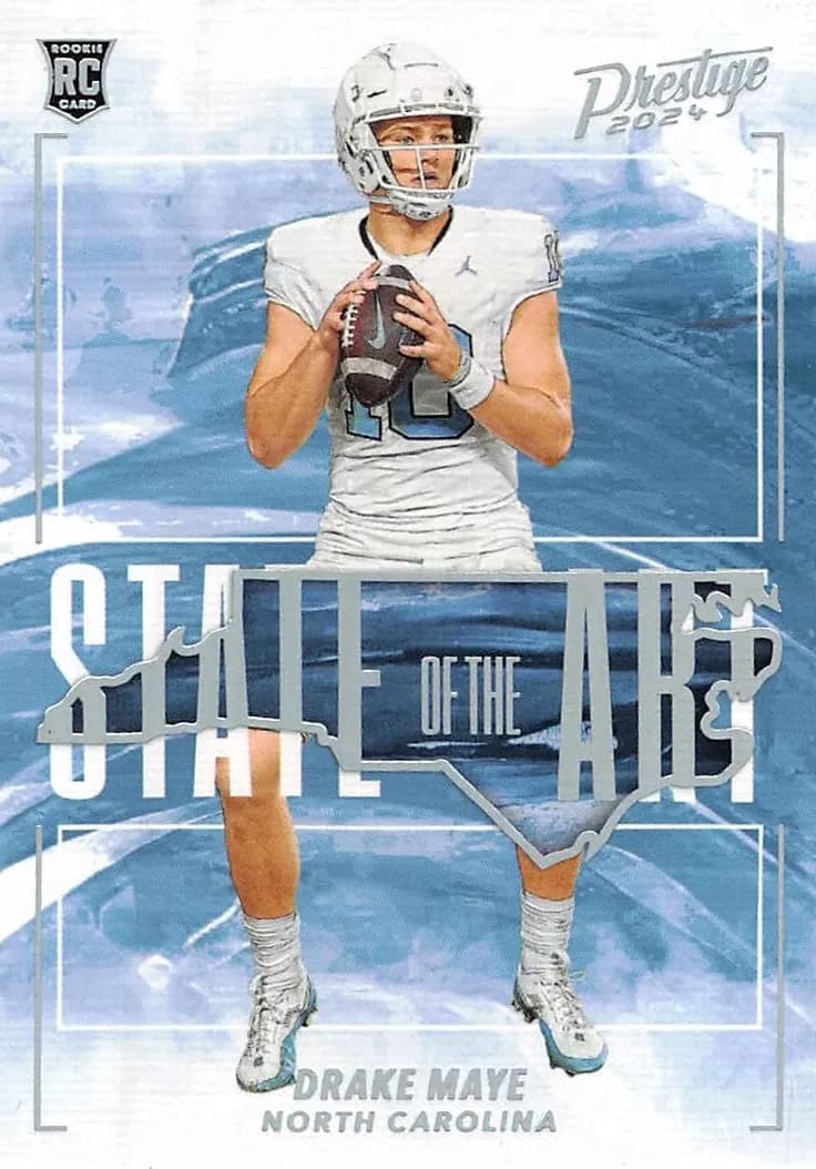 Drake Maye 2024 panini Panini Prestige
