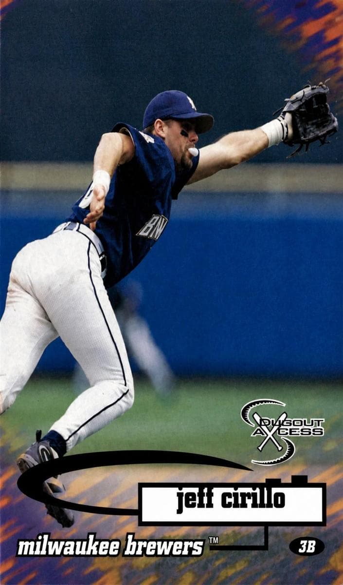 Jeff Cirillo 1998 skybox Dugout Axcess