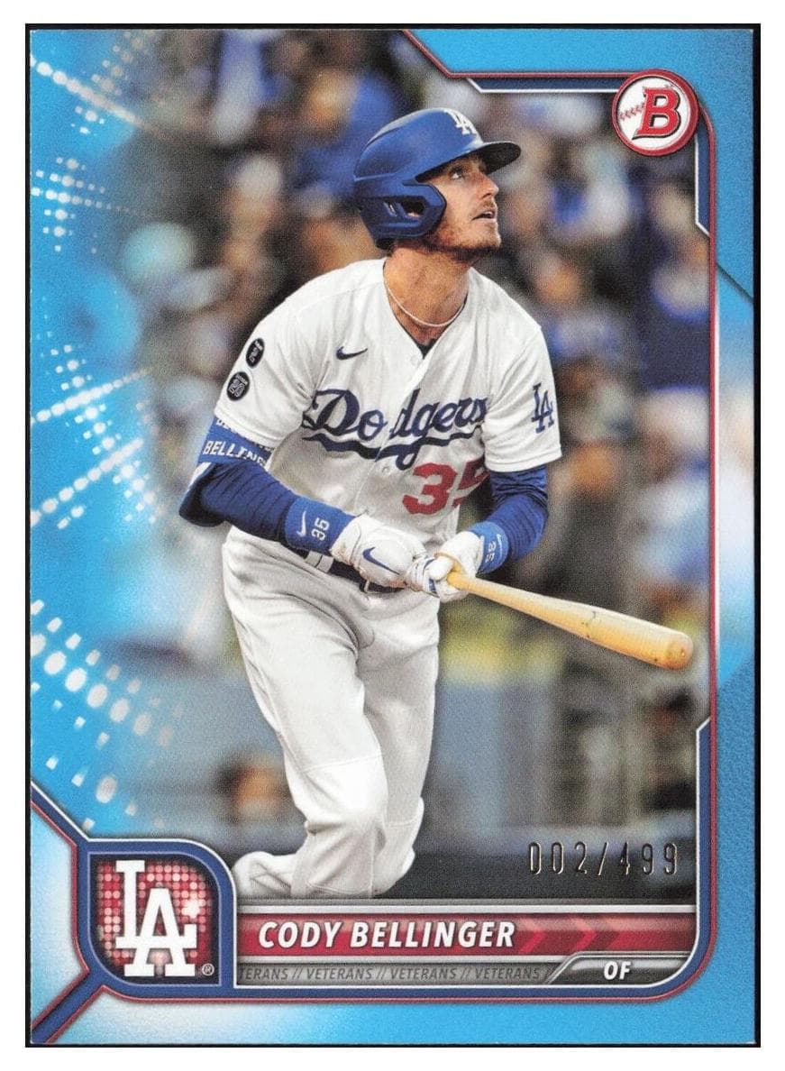 Cody Bellinger 2022 bowman Bowman