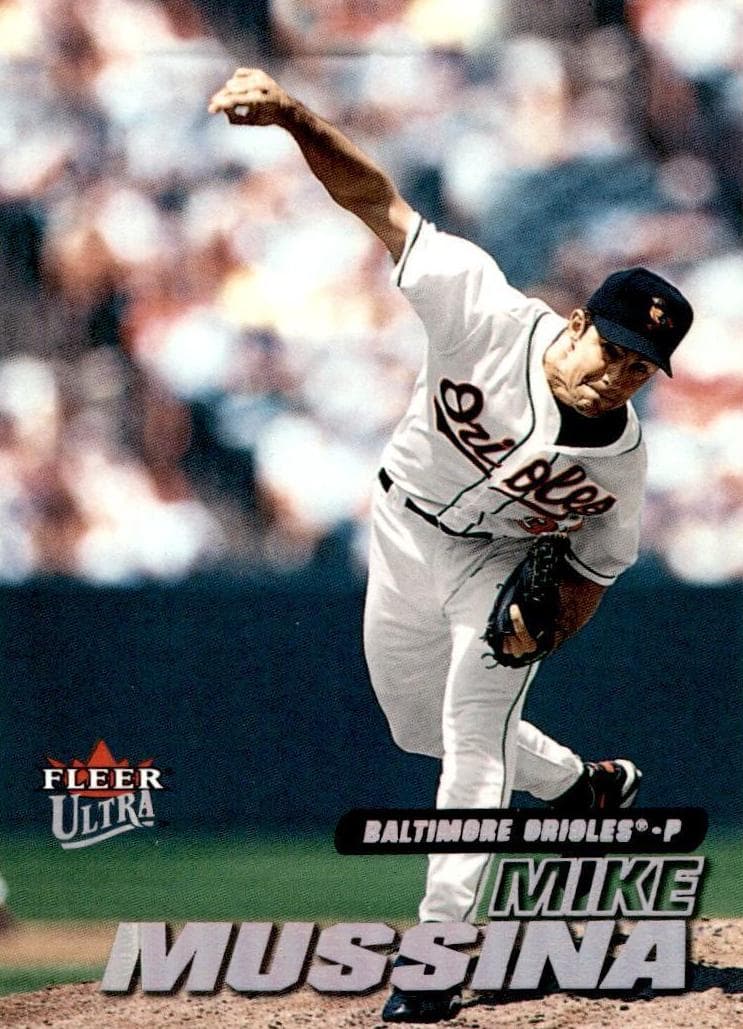 Mike Mussina 2001 fleer Fleer Legacy
