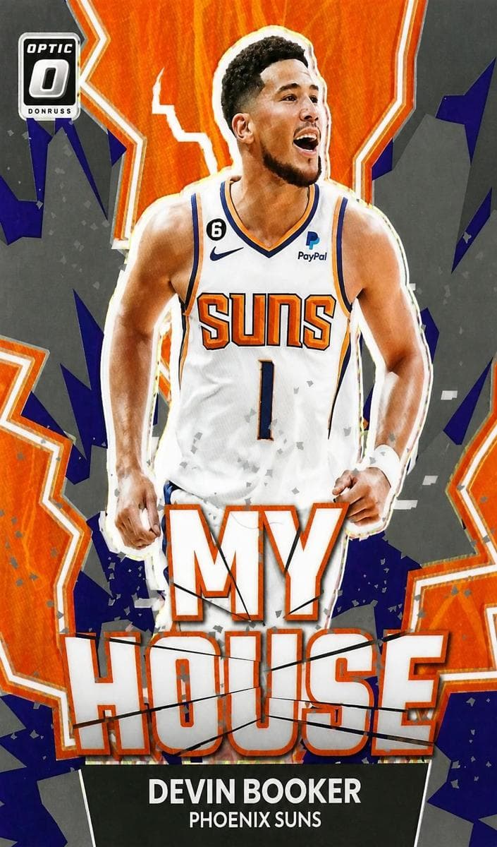Devin Booker 2022 panini Donruss Optic