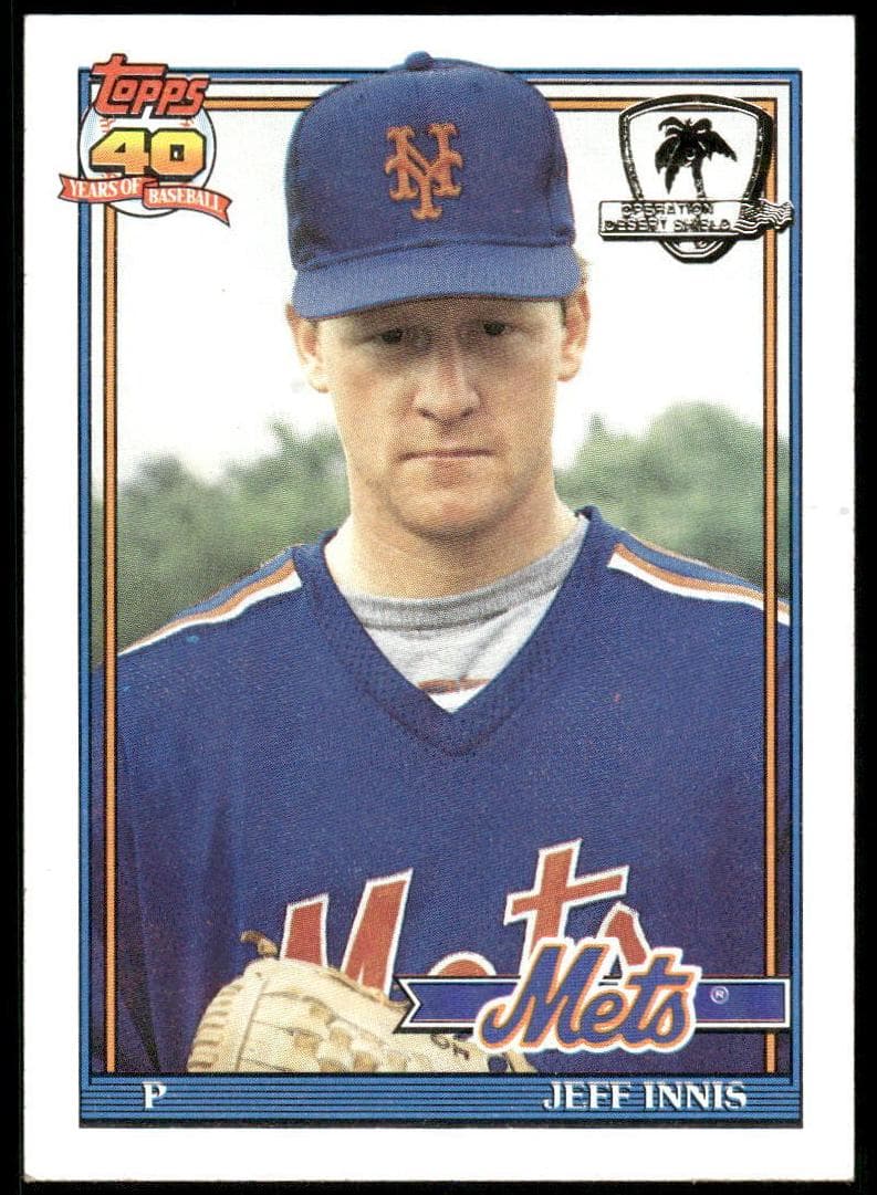 Jeff Innis 1991 topps Topps