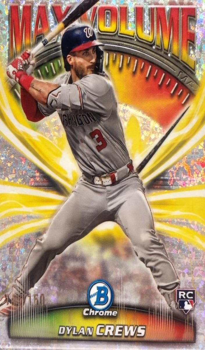 Dylan Crews 2025 bowman Bowman Chrome