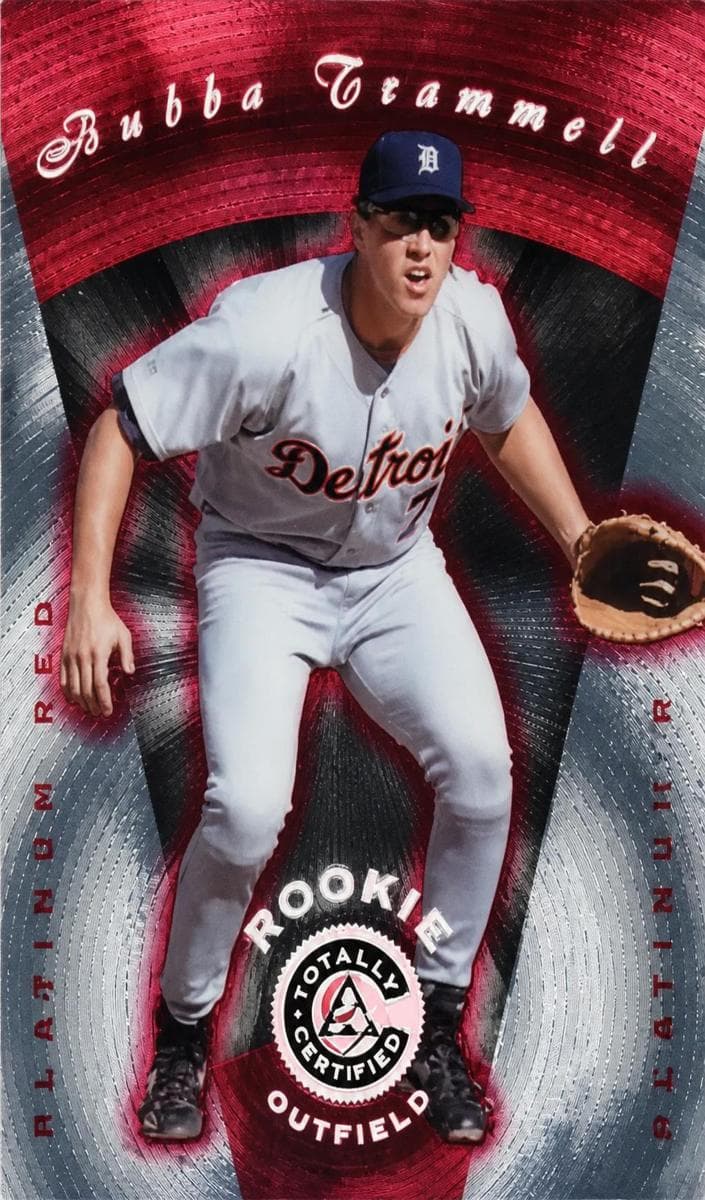 Bubba Trammell 1997 panini Pinnacle Totally Certified