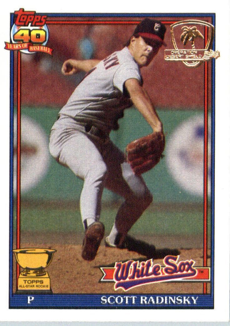 Scott Radinsky 1991 topps Topps