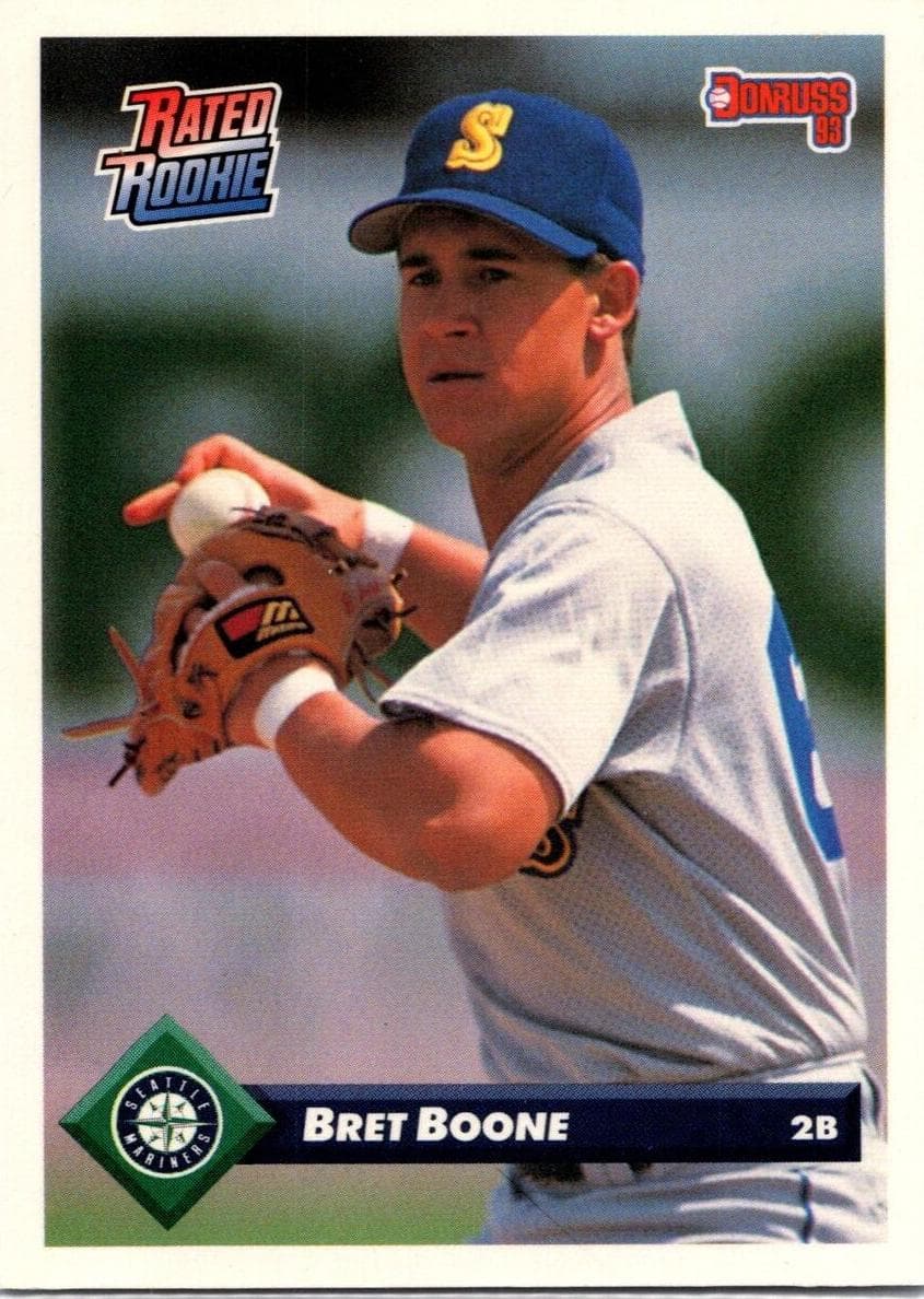 Bret Boone 1993 panini Donruss