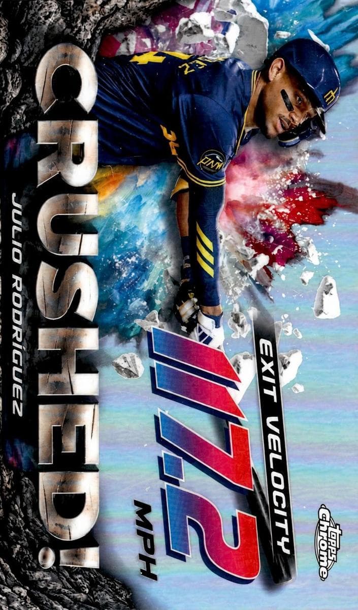 Julio Rodríguez 2024 topps Topps Chrome Update
