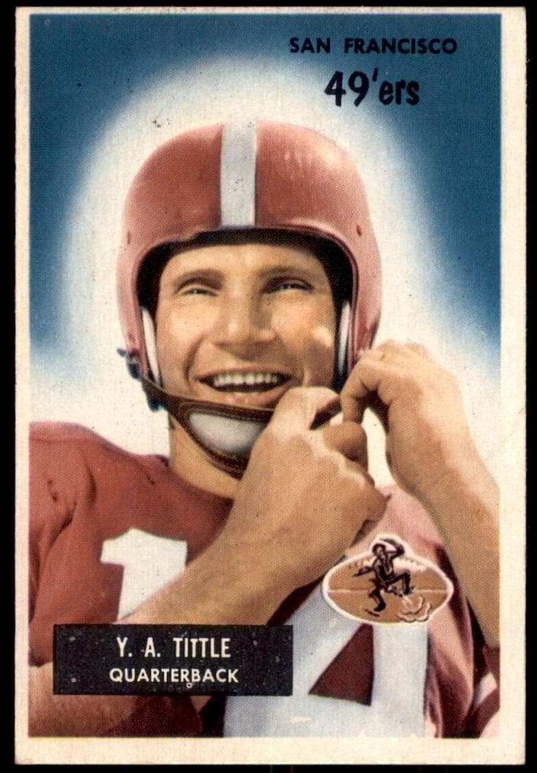 Y.A. Tittle 1955 bowman