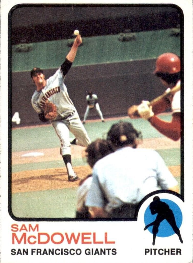 Sam McDowell 1973 topps Topps