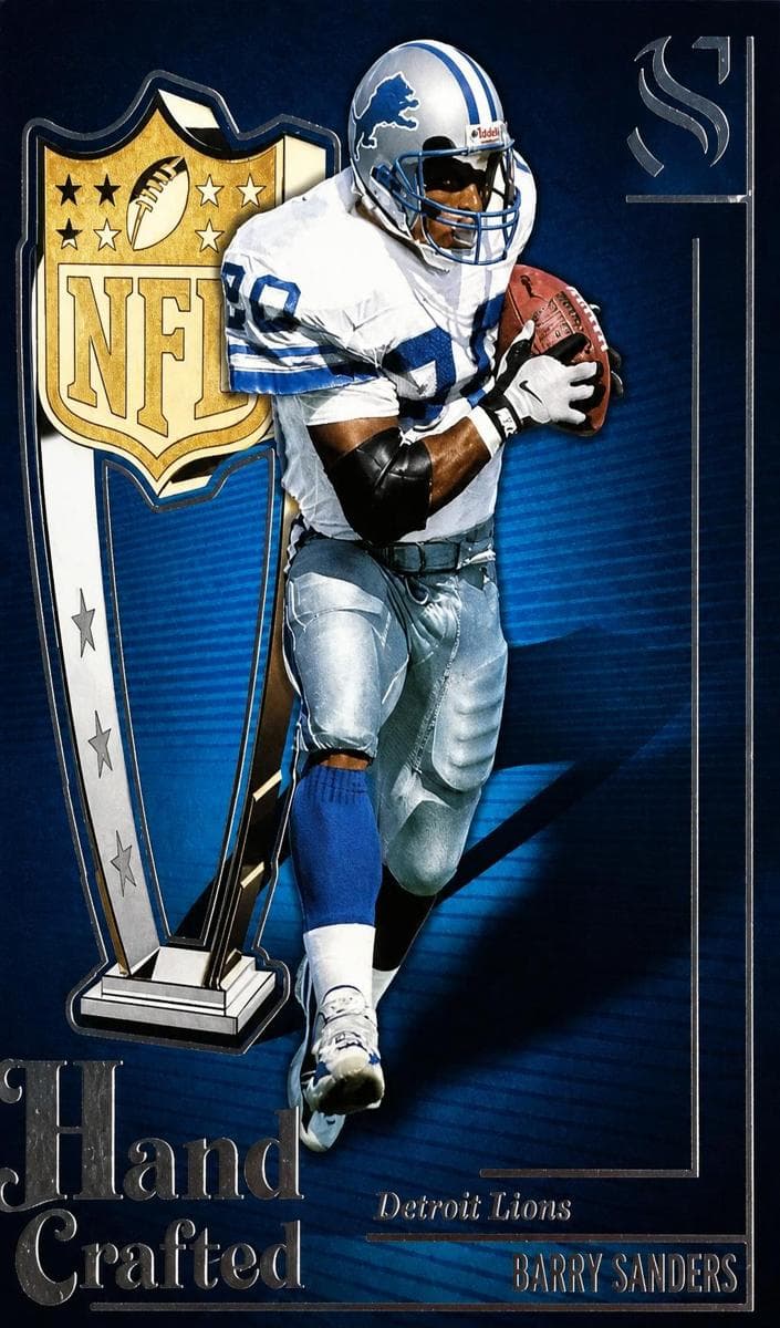 Barry Sanders 2025 panini Panini Silhouette