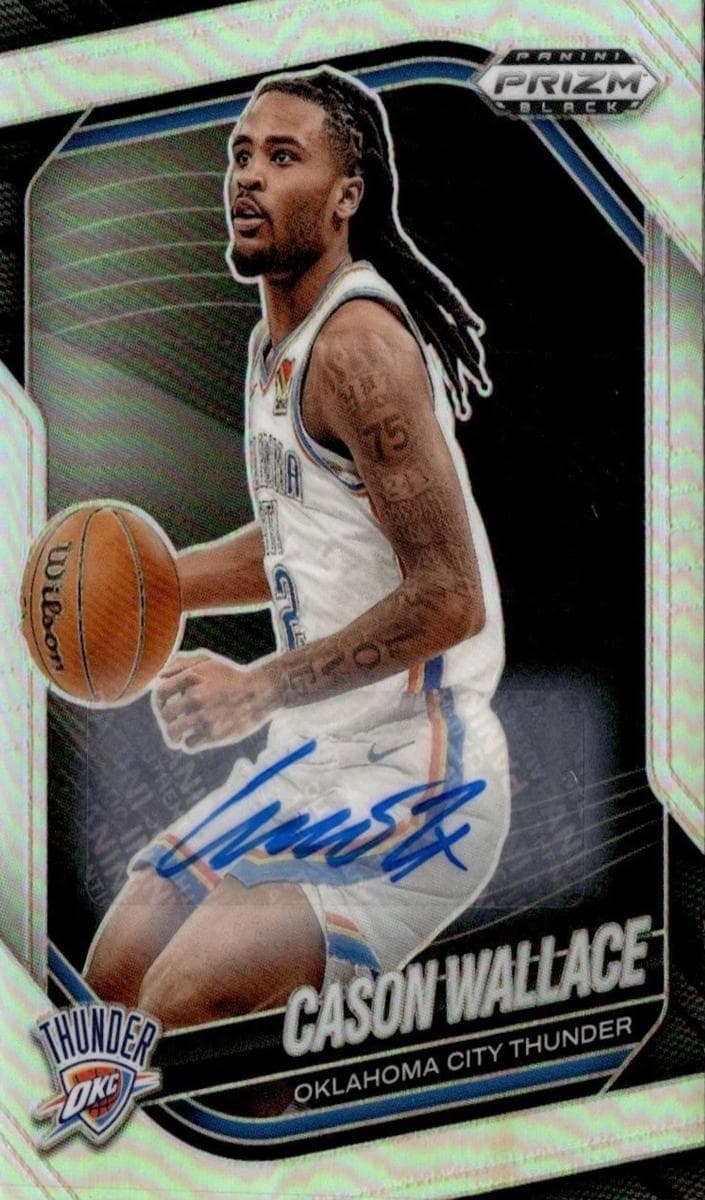 Cason Wallace 2024 panini Panini Prizm Black