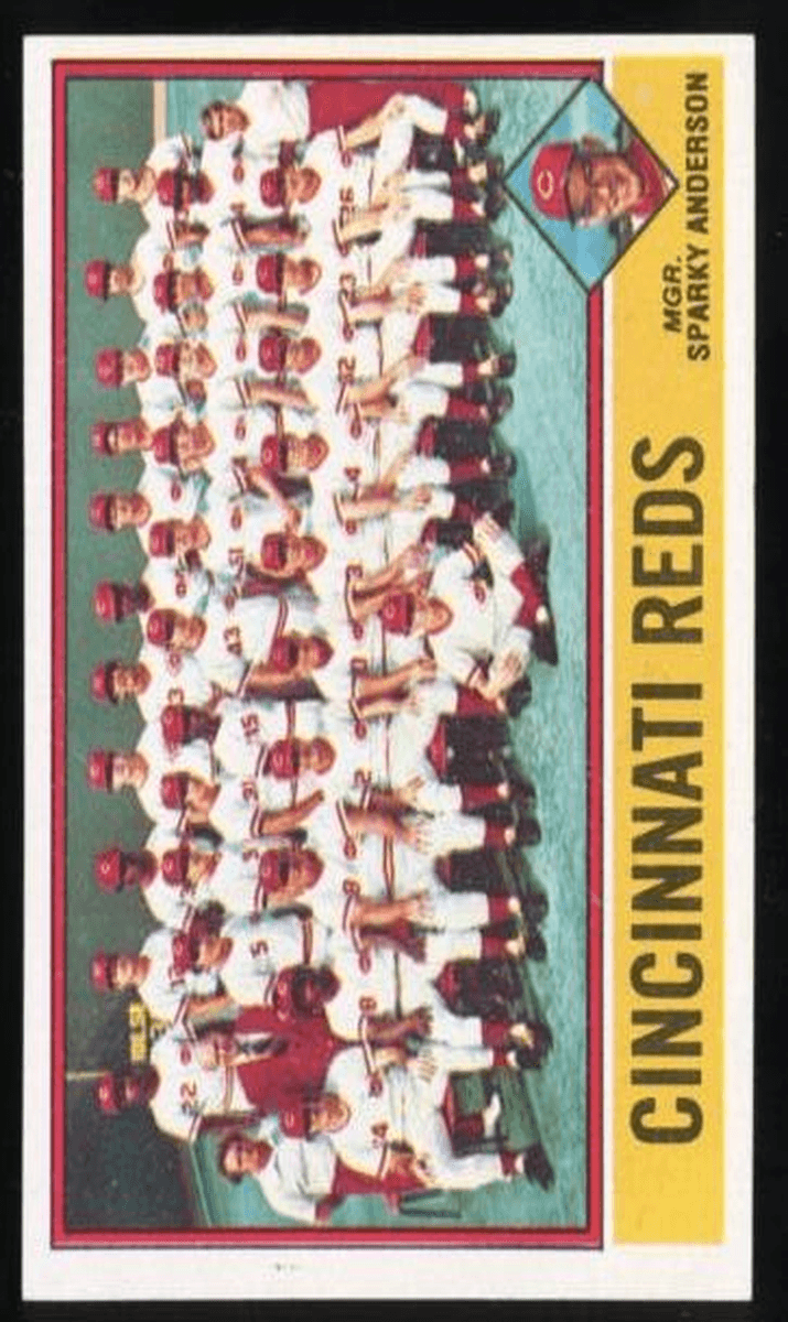Cincinnati Reds / Sparky Anderson 1976 topps Topps