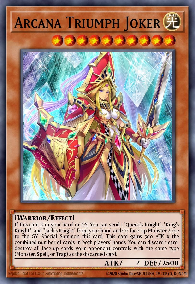 Arcana Triumph Joker #KICO-EN001