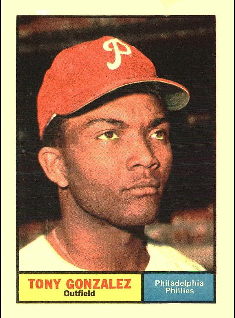 Tony Gonzalez 1961 topps Topps