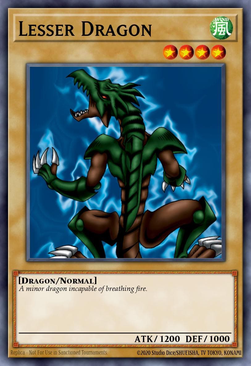 Lesser Dragon 2002 Yu-Gi-Oh! Japanese Duelist Legacy Volume 2