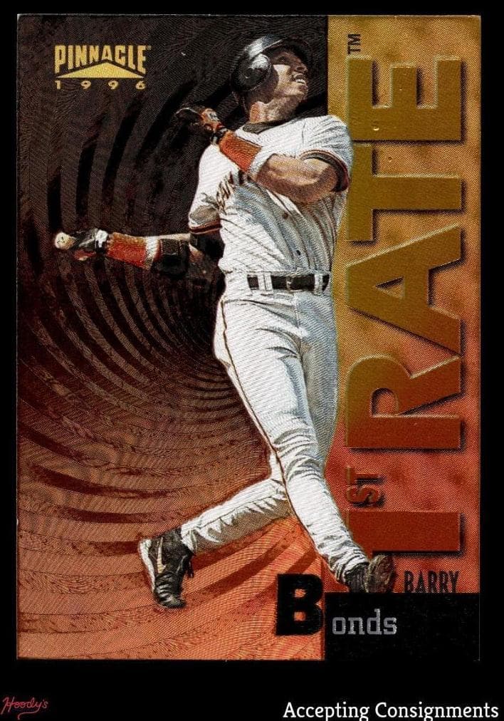 Barry Bonds 1996 unknown Pinnacle