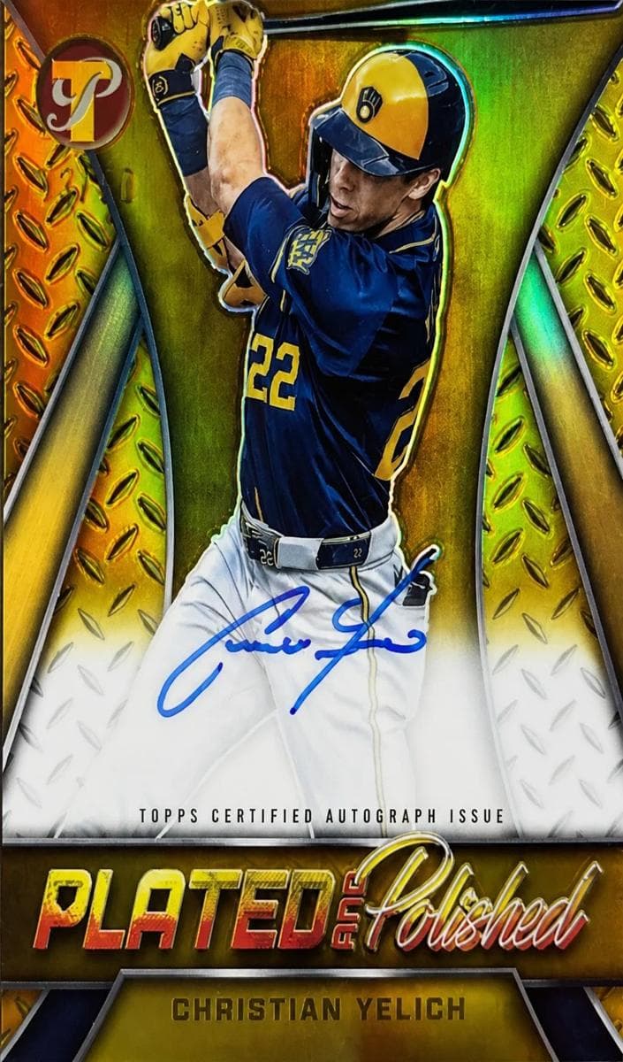 Christian Yelich 2025 topps Topps Pristine