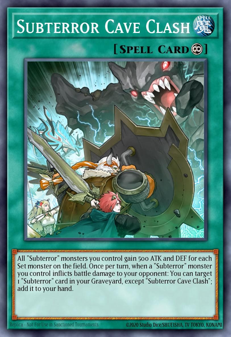 Subterror Cave Clash #RATE-EN085