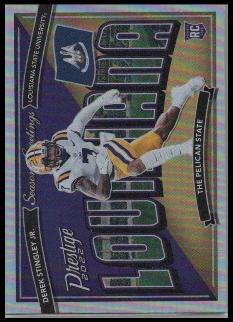 Derek Stingley Jr 2022 panini Panini Prestige