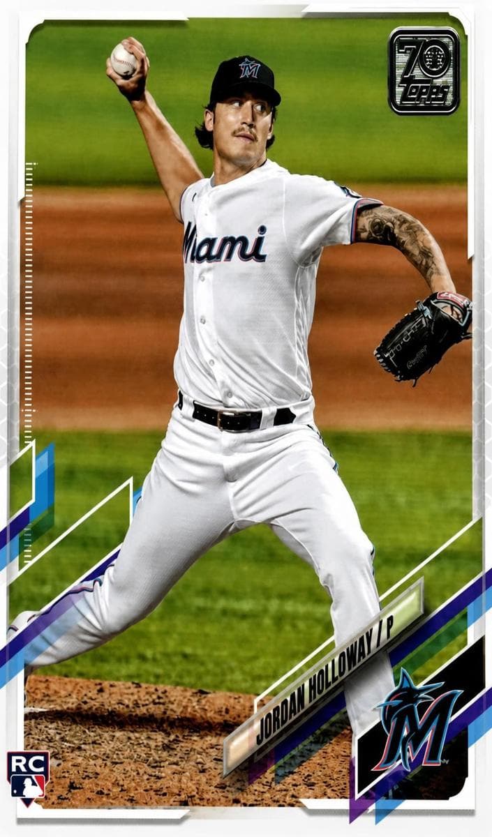 Jordan Holloway 2021 topps Topps Update