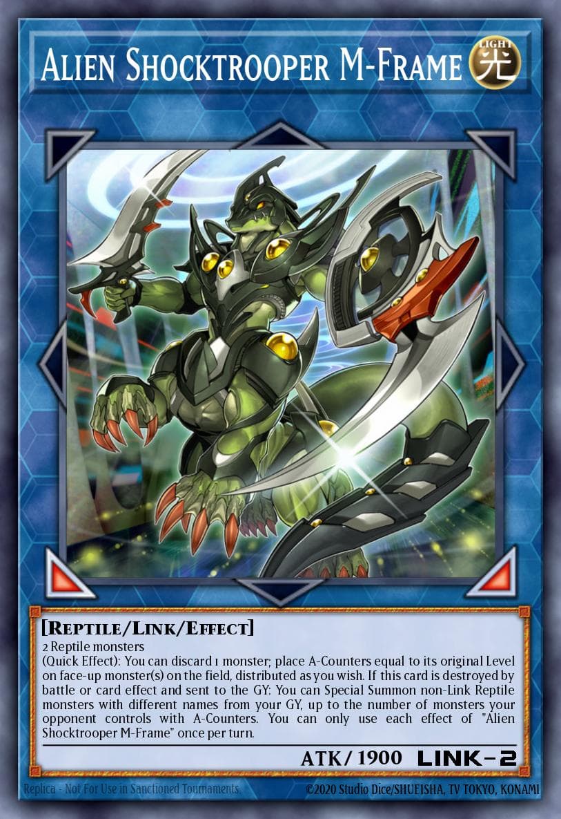 Alien Shocktrooper M-Frame #DUOV-EN003