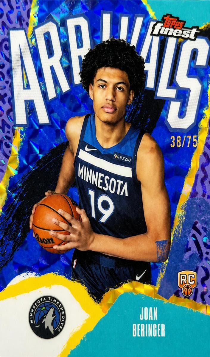 Joan Beringer 2025 topps Topps Finest