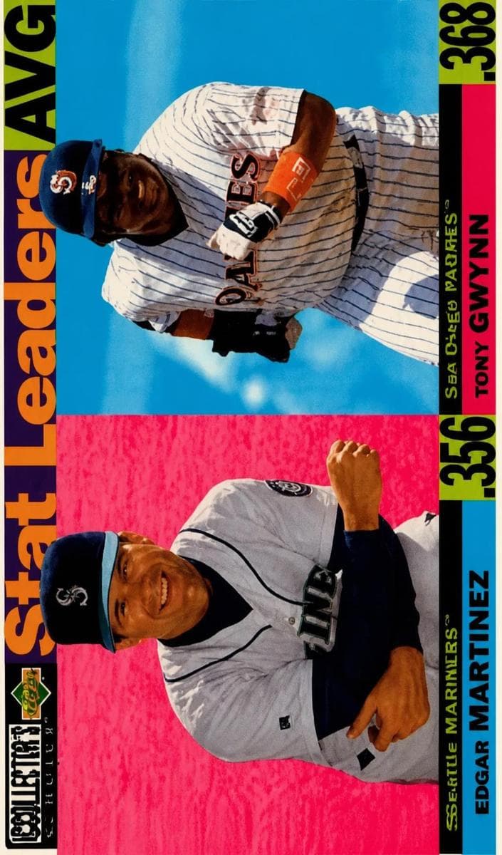 Edgar Martinez 1996 bowman Bowman's Best