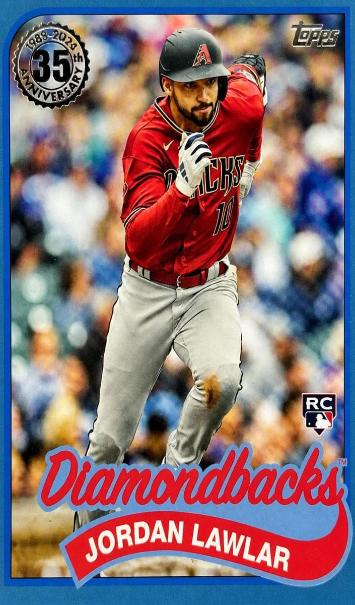 Jordan Lawlar 2024 topps Topps