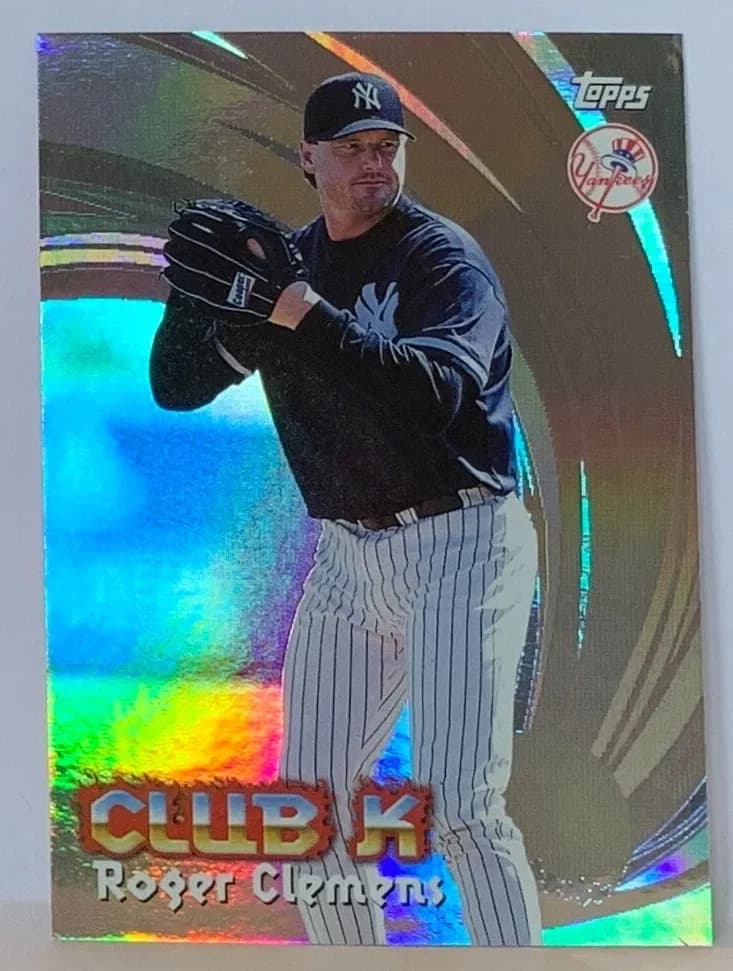 Roger Clemens 1999 topps Topps
