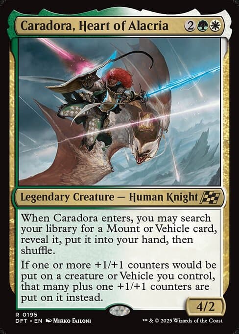 Caradora, Heart of Alacria 2025 Magic: The Gathering