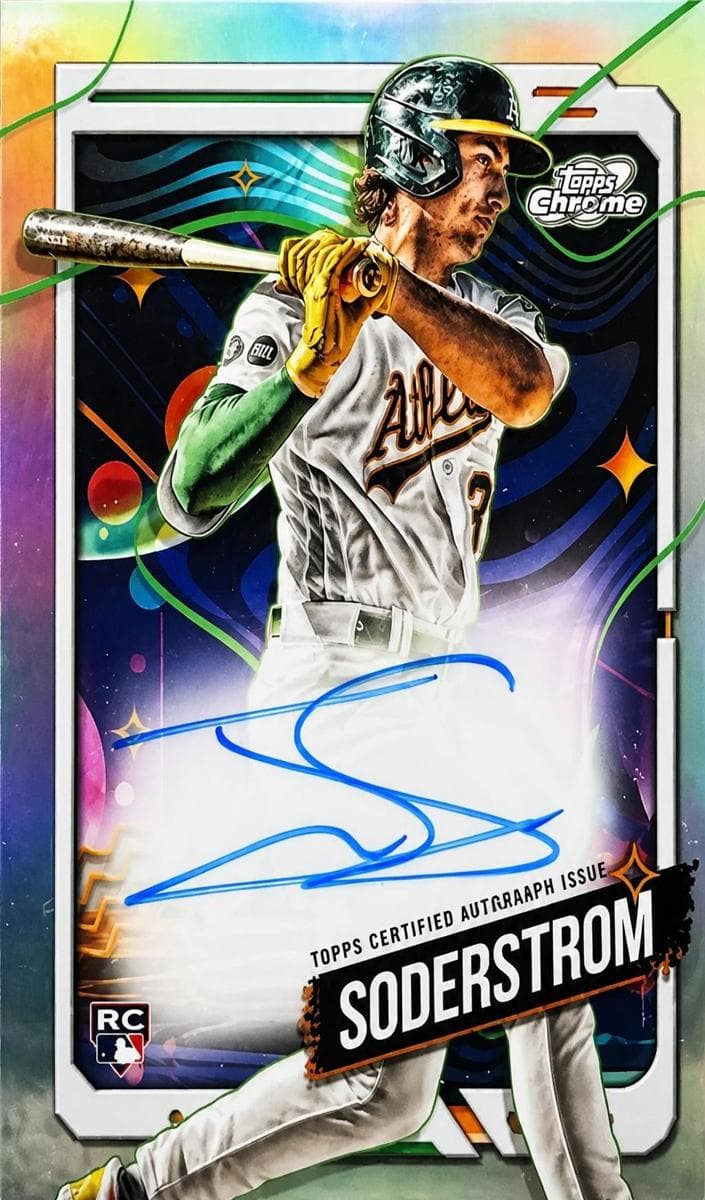 Tyler Soderstrom 2024 topps Topps Cosmic Chrome