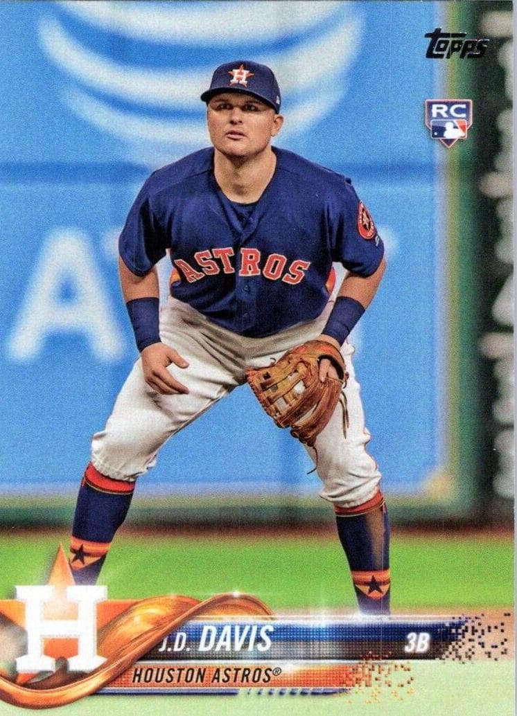 J.D. Davis 2018 topps Topps