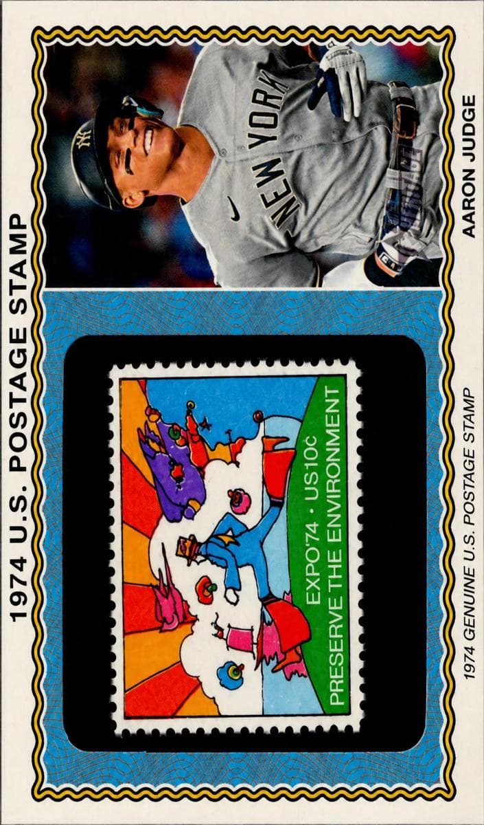 Aaron Judge 2023 topps Topps Heritage