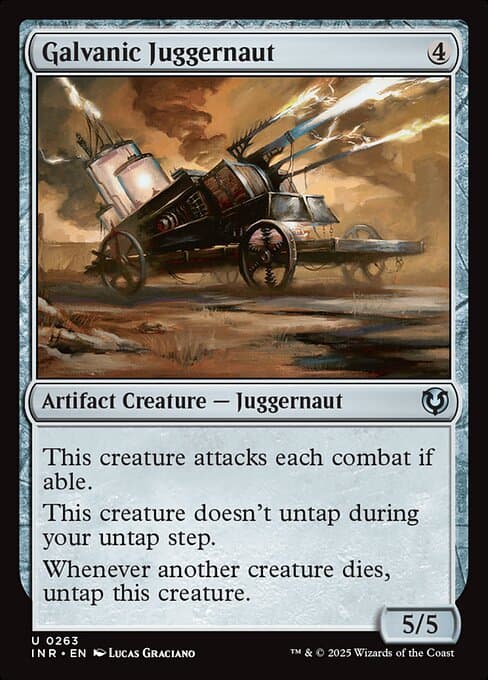 Galvanic Juggernaut 2014 Magic: The Gathering Conspiracy