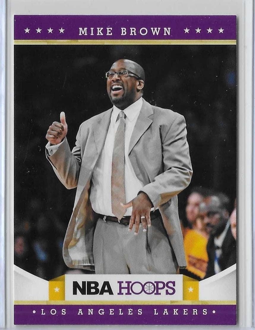 Mike Brown 2012 panini Hoops