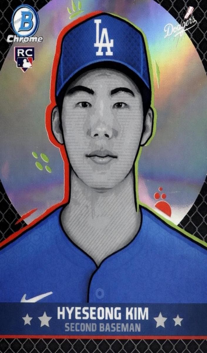 Hyeseong Kim 2025 bowman Bowman Chrome