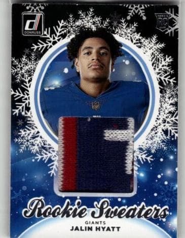 Jalin Hyatt 2023 panini Panini Donruss