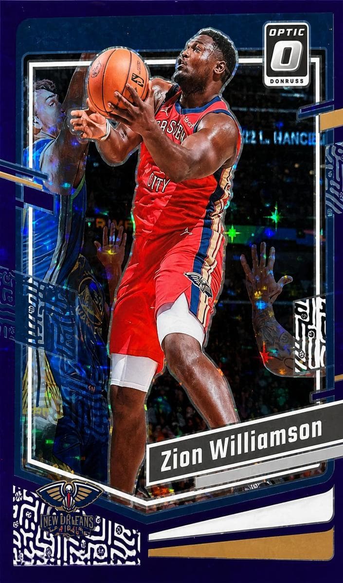 Zion Williamson 2023 panini Donruss Optic