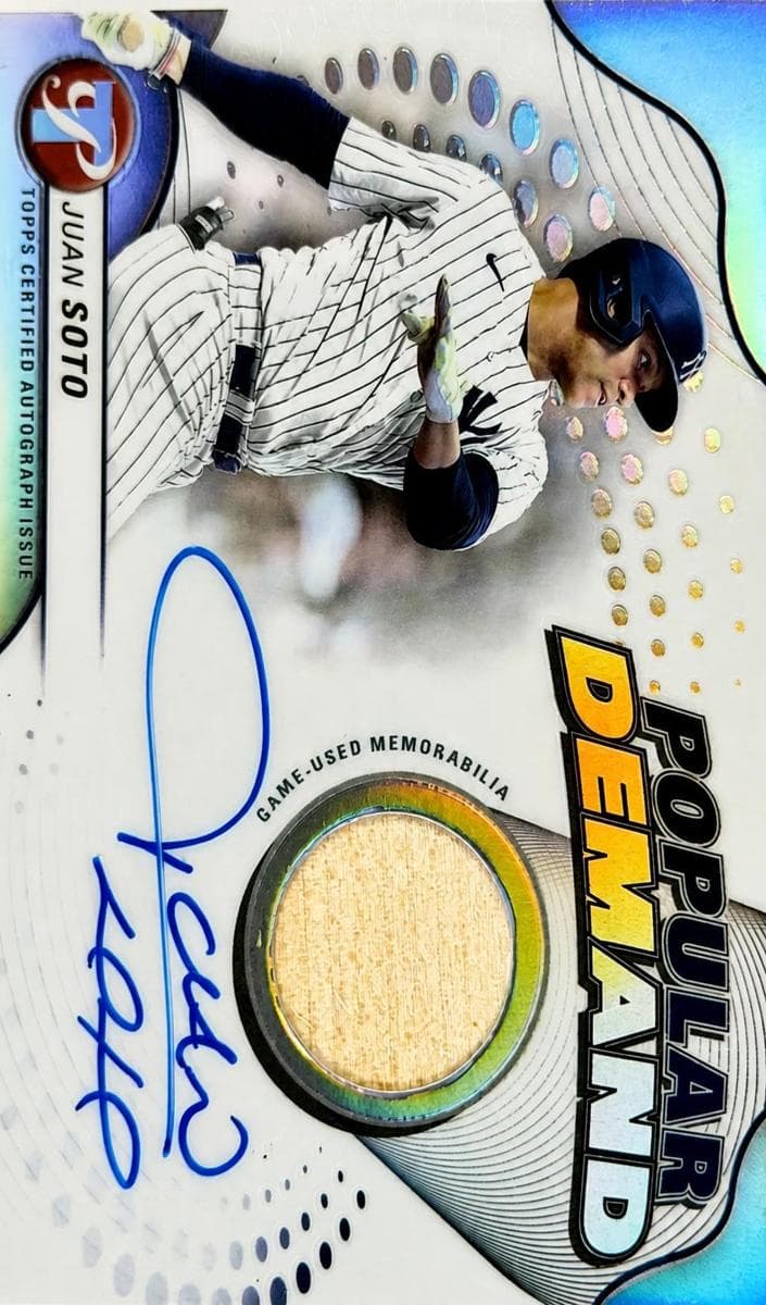 Juan Soto 2024 topps Topps Pristine