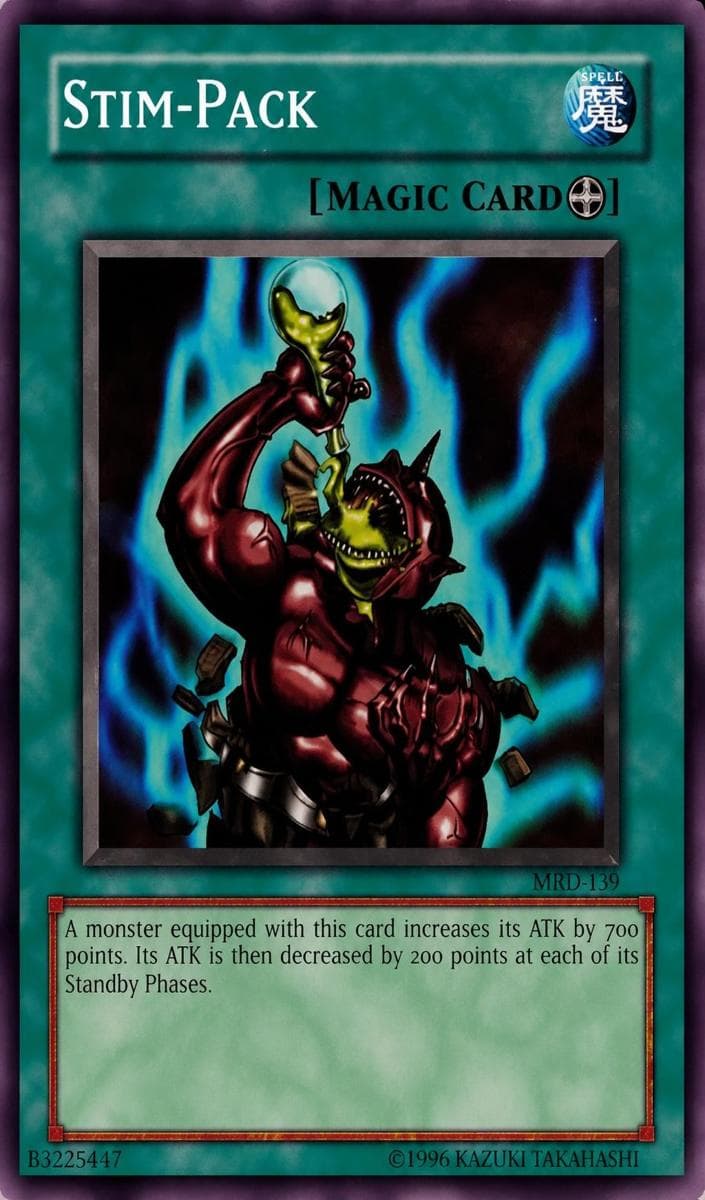 Stim-Pack 2002 Yu-Gi-Oh! Metal Raiders