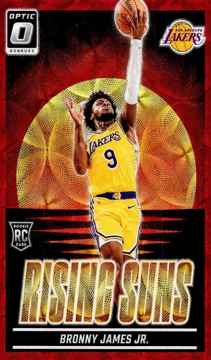 Bronny James Jr. 2024 panini Donruss Optic
