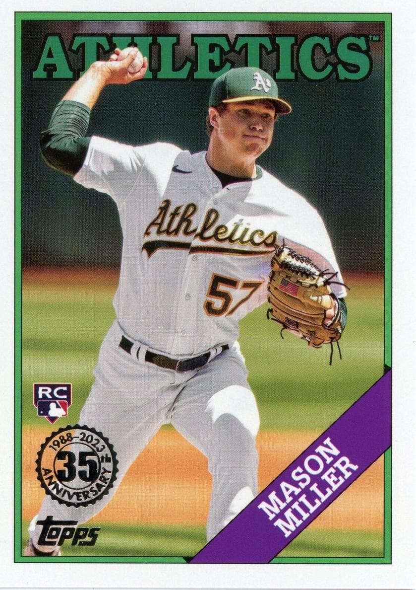 Mason Miller 2023 topps Topps Update