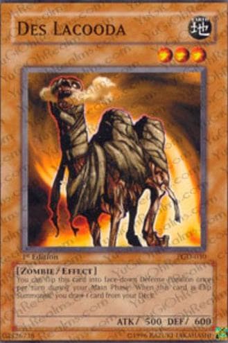 Des Lacooda 2003 Yu-Gi-Oh! Pharaonic Guardian