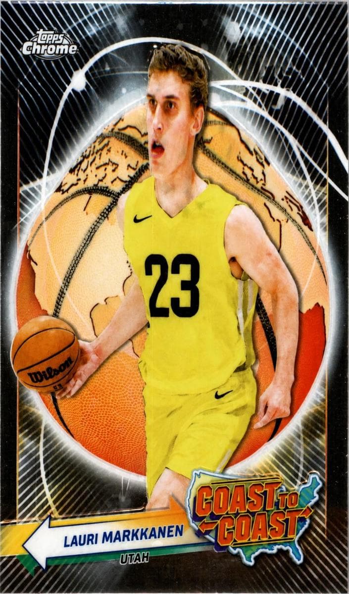 Lauri Markkanen 2023 topps Topps Chrome