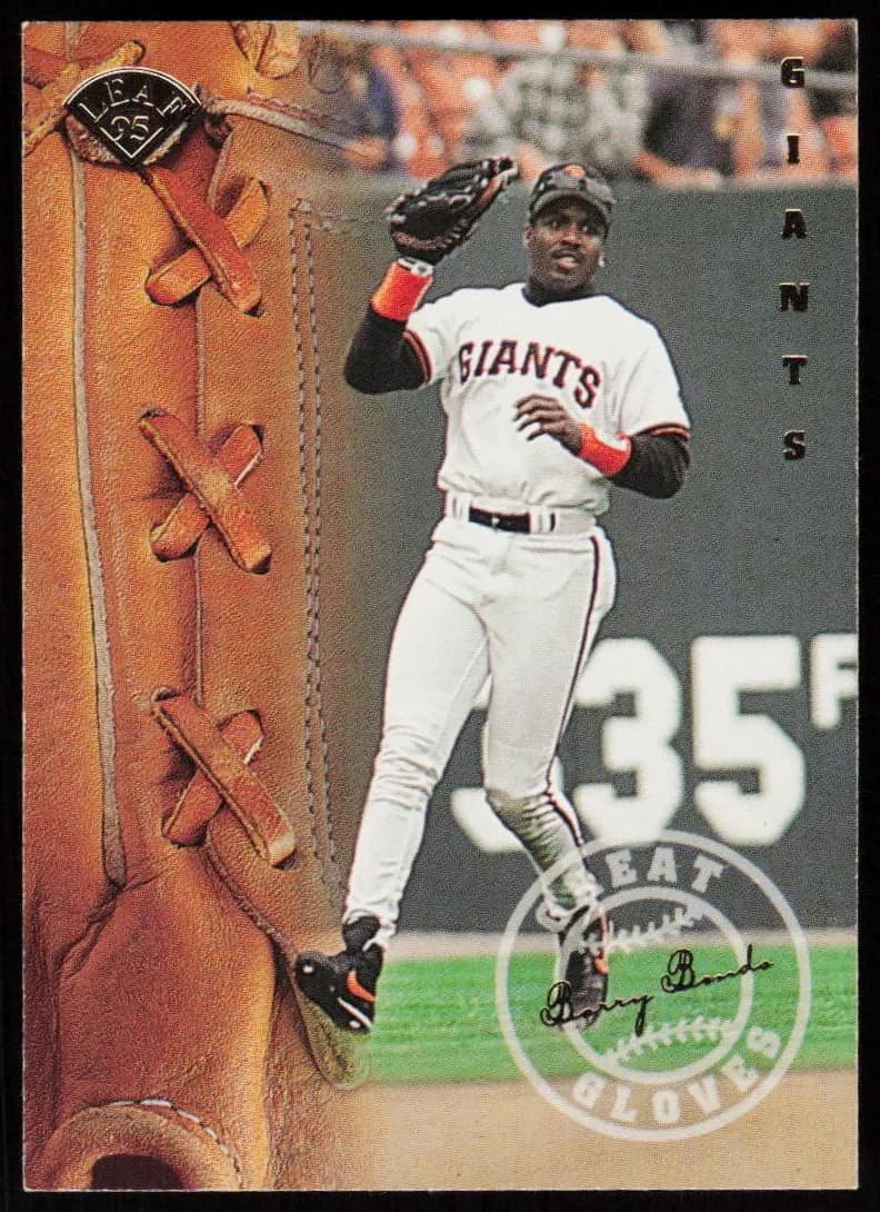 Barry Bonds 1995 leaf Leaf