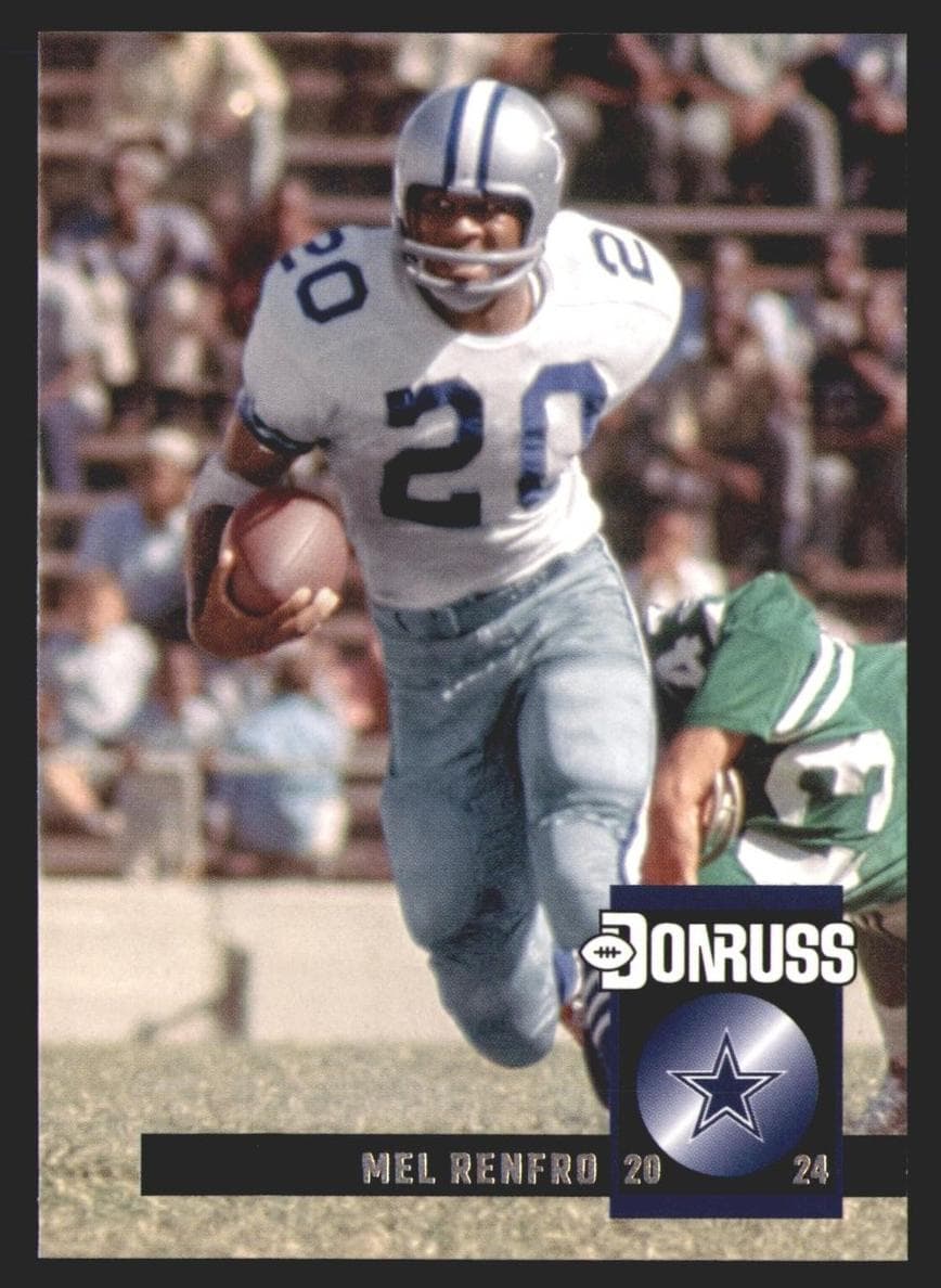 Mel Renfro trading card